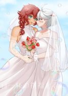 水星的魔女 蘇米結婚明信片