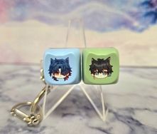 【崩壞：星穹鐵道】紓壓鍵帽吊飾_雙鍵款