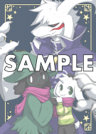 Asriel x Asriel x Raisel明信片