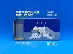 《Persona3 Reload》午睡虎狼丸 馬口鐵收納盒