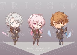 TRIGGER小立牌-(DIAMOND FUSION ver.)