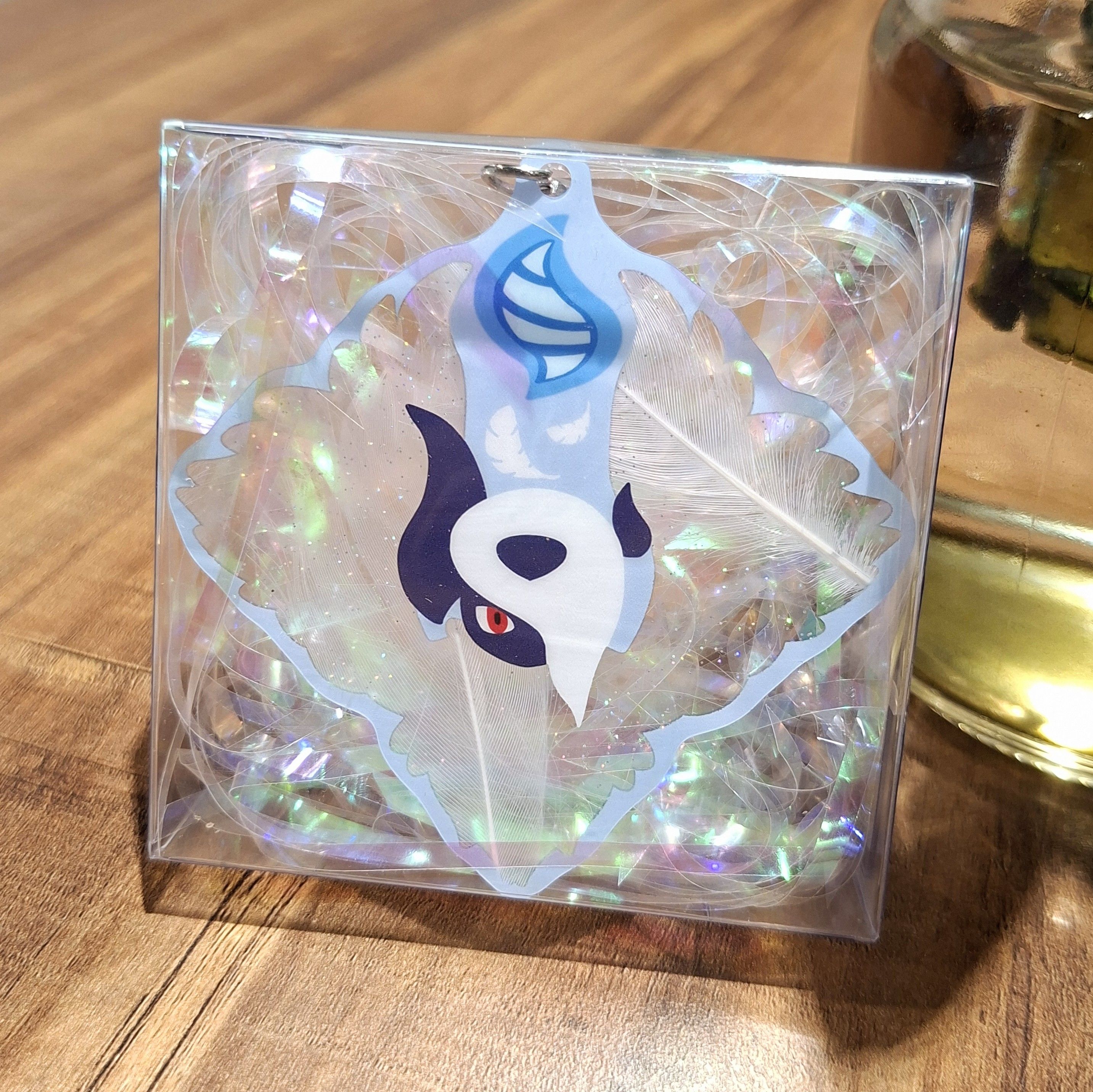 🪽阿勃梭魯Mega羽毛吊飾🪽