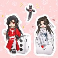 【天官賜福】花憐全斷貼紙