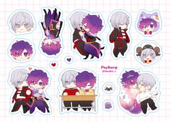 完售展示《nijisanjiEN_Noctyx_psyborg》霧膜半斷貼紙