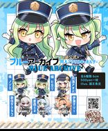 【月貓創意】蔚藍檔案 ブルーアーカイブ Blue Archive 同人壓克力吊飾 橘ヒカリ,橘ノゾミ,内海アオバ,歌住サクラコ,蒼森ミネ,伊落マリー  繪師 國王魚兒
