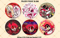 Hazbin Hotel胸章