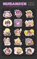 【NIJISANJI EN】閃亮全斷貼紙包(15入)