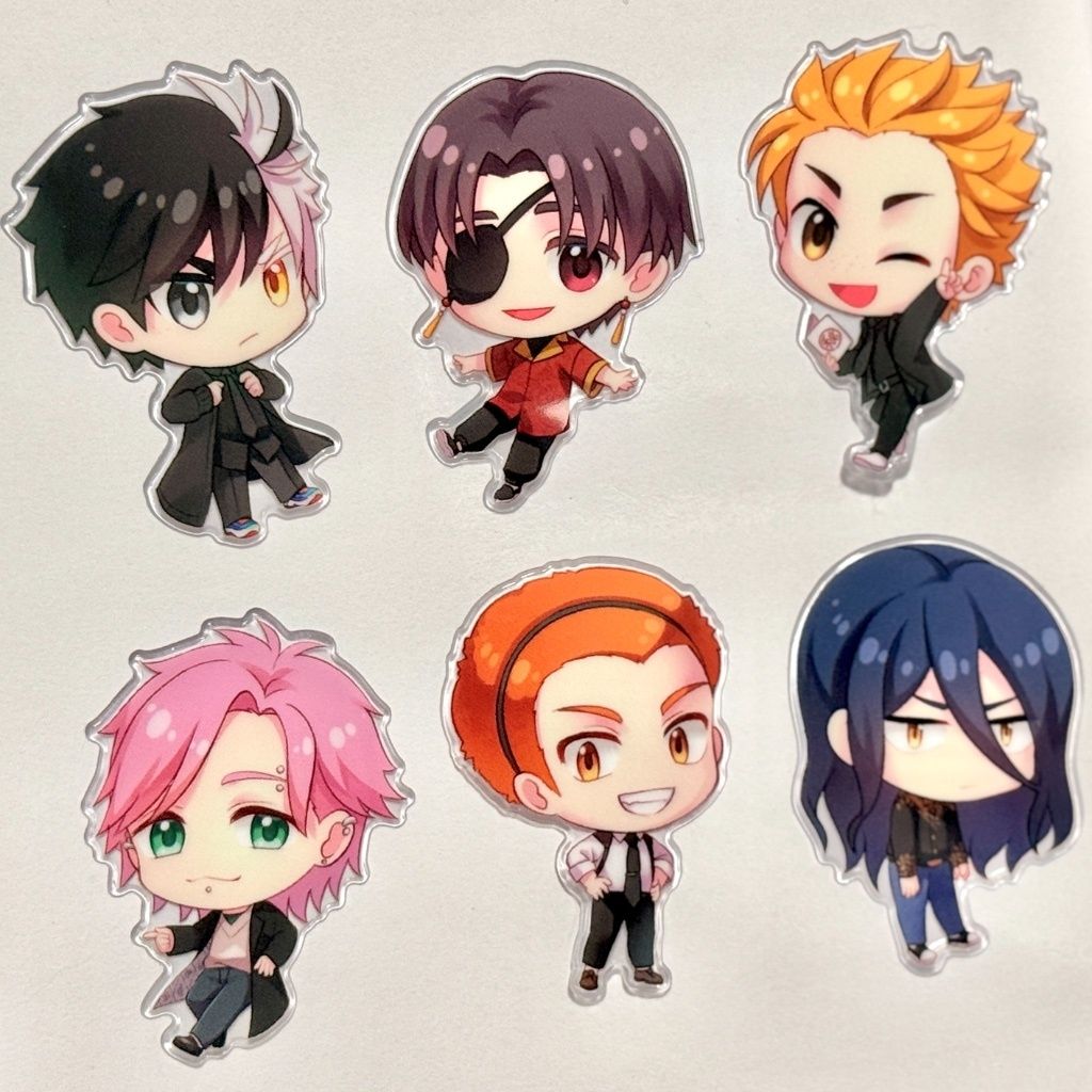 【防風少年】RAVEN透明邊泡泡貼紙
