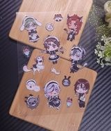 【新世界狂歡】透明半斷貼紙