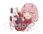 CWT52 Darling in the Franxx 02 雙面透明壓克力吊飾 星星扣