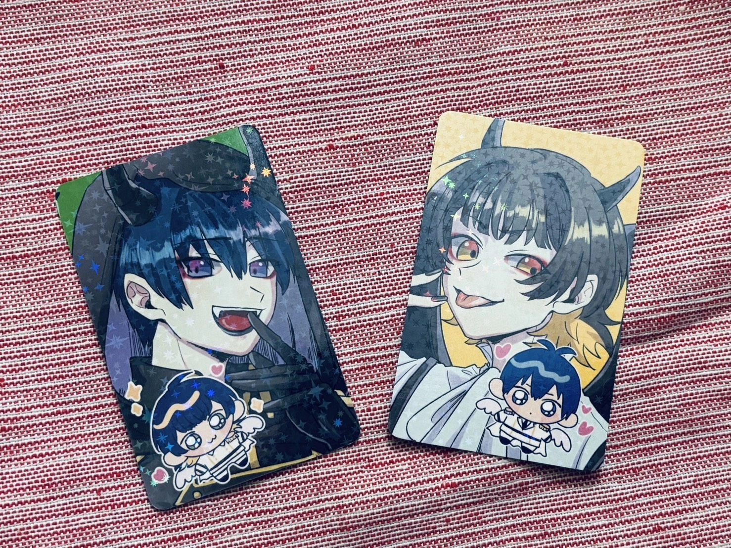 潔蜂 isbc 天使惡魔雙面小卡