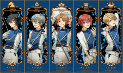 【あんスタ｜合奏明星｜偶像夢幻祭】Knights　霧透卡書籤