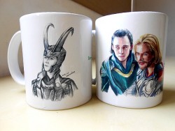 雷神索爾&amp;洛基Thor &amp; Loki神兄弟馬克杯(抖森Tom hiddleston)