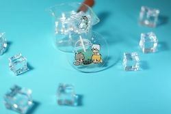 【排球少年】雙子北閃粉壓克力吊飾