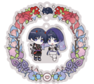 散兵壓克力花圈吊飾