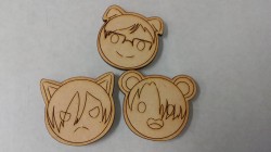 YURI!!! on ICE 雷切吊飾