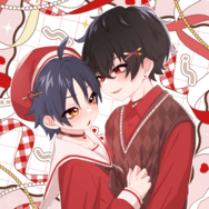【原創】悠斗＆小幸_貝殼光透卡/金箔壓克力吊飾
