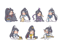 魔道祖師_陪讀系列立牌夾