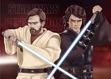【Star Wars】歐比王&安納金無料明信片