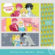 《Adventure Time 明信片組+書籤》