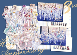 nijisanji EN 1~5期三週年貼紙套組