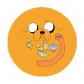 [AT]Adventure Time,Jack,探險活寶,老皮 胸章