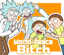 【Rick and Morty】透明壓克力別針套組