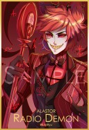 Hazbin Hotel｜Alastor 色紙(簽名板)