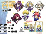 FGO pvc吊飾第一彈