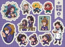[忍たま]五年生半斷貼紙