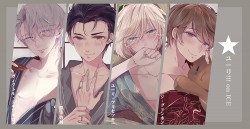 【已完售】yuri on ice明信片組 by尤石馬