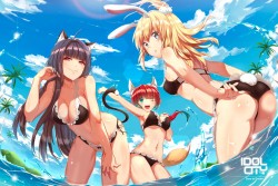 《IDOL CITY》水嫩嫩! 超大比基尼海報
