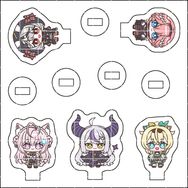 【Hololive 六期生秘密結社holoX】迷你立牌自組版