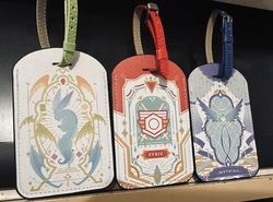 FF14 PU皮行李牌