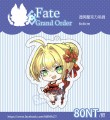 FGO 同人 泳裝系列 尼祿 6x6cm 壓克力雙層吊飾