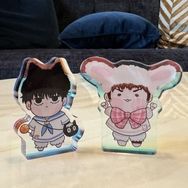 圓滾滾流三寶寶幻彩小立牌