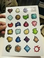 FF14 職業水晶貼紙