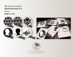 BBC SHERLOCK 印象胸章