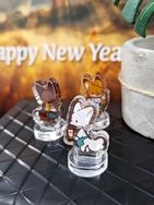 ［狐咖啡］迷你狐立牌 / 不倒翁飯友 / 壓克力立牌 / FOXXXCOFFEE