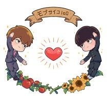 比愛心&黑白茂 花圈吊飾