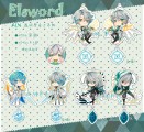 艾爾之光Elsword-EVE透明吊飾