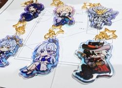 崩壞星穹鐵道，6cm吊飾虹版