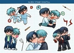 [ AlienStage | IvanTill ] 半斷貼紙
