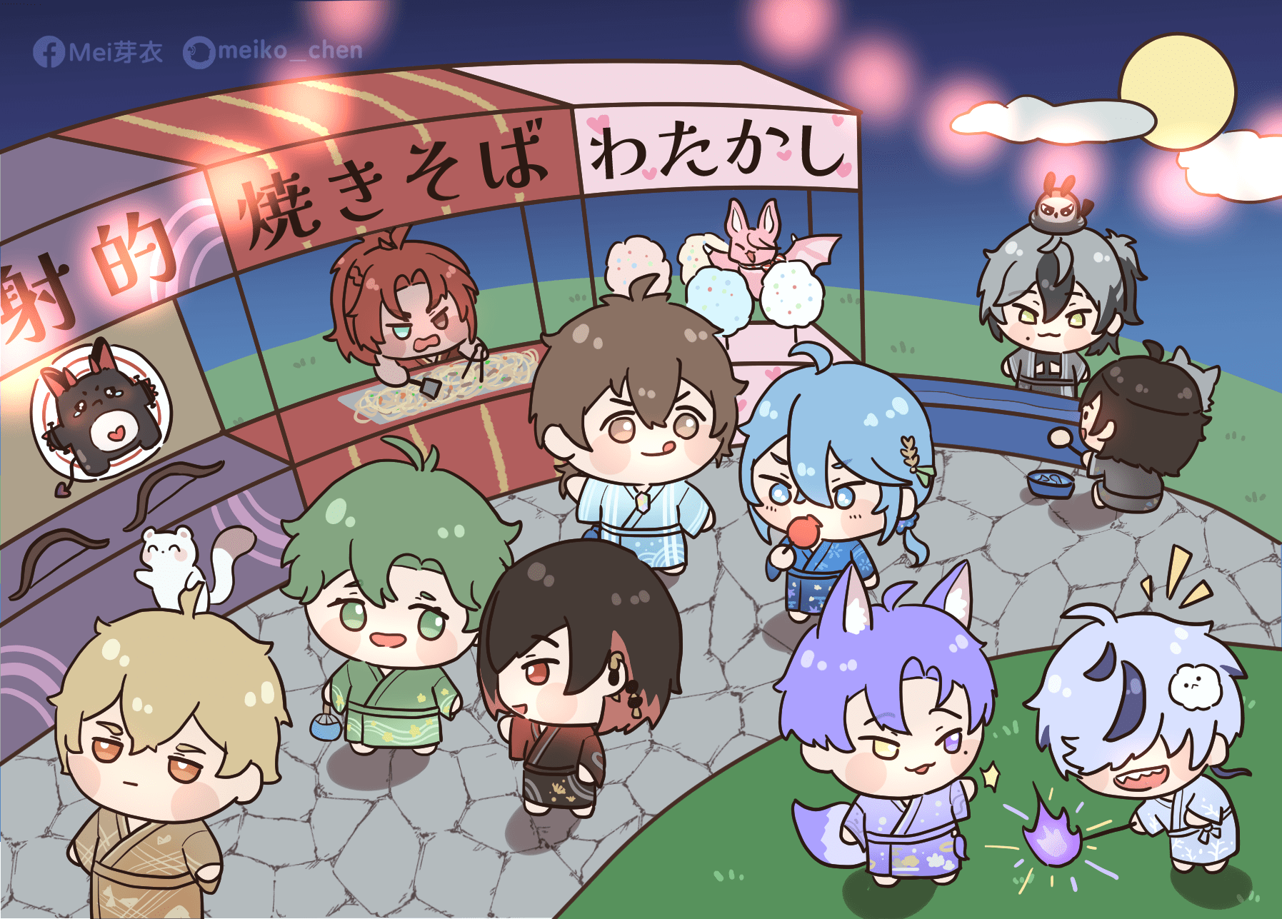 〈夏祭り〉認親卡
