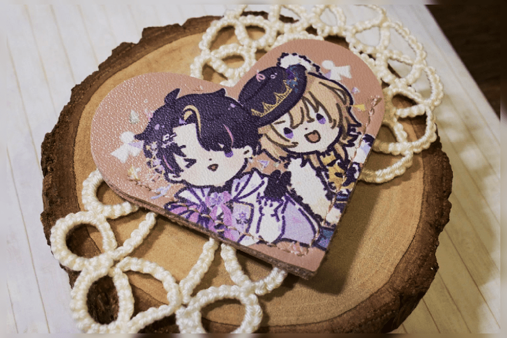 にじさんじEN Luca &amp; Shu 愛心書籤