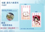 劍三喵蘿(破軍)壓克力車票夾(伸縮扣有)