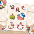 【冬季盛宴】 斯普拉遁半斷貼紙
