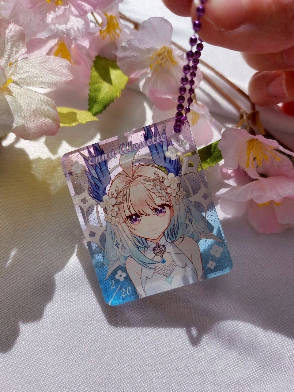 Enna Alouette 星星閃粉壓克力磚