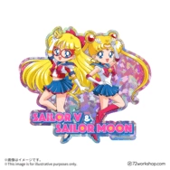 閃閃行李貼紙 Sailor V＆Sailor Moon（原作衣裝Ver.）
