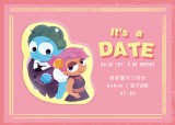 It's a DATE(KO.OK滴膠壓克力別針)
